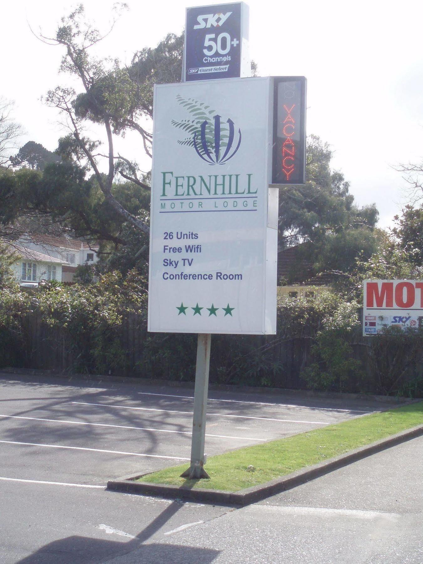 Fernhill Motor Lodge Lower Hutt Zewnętrze zdjęcie